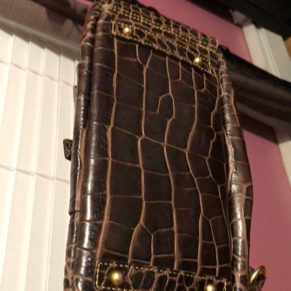 Dooney & Bourke Croc embossed leather bag - Picture 6 of 6